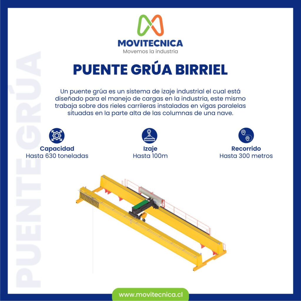 Puente Grúa Birriel - Movitecnica Chile